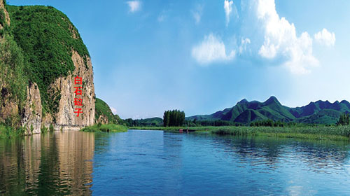 白石水库湖光山色